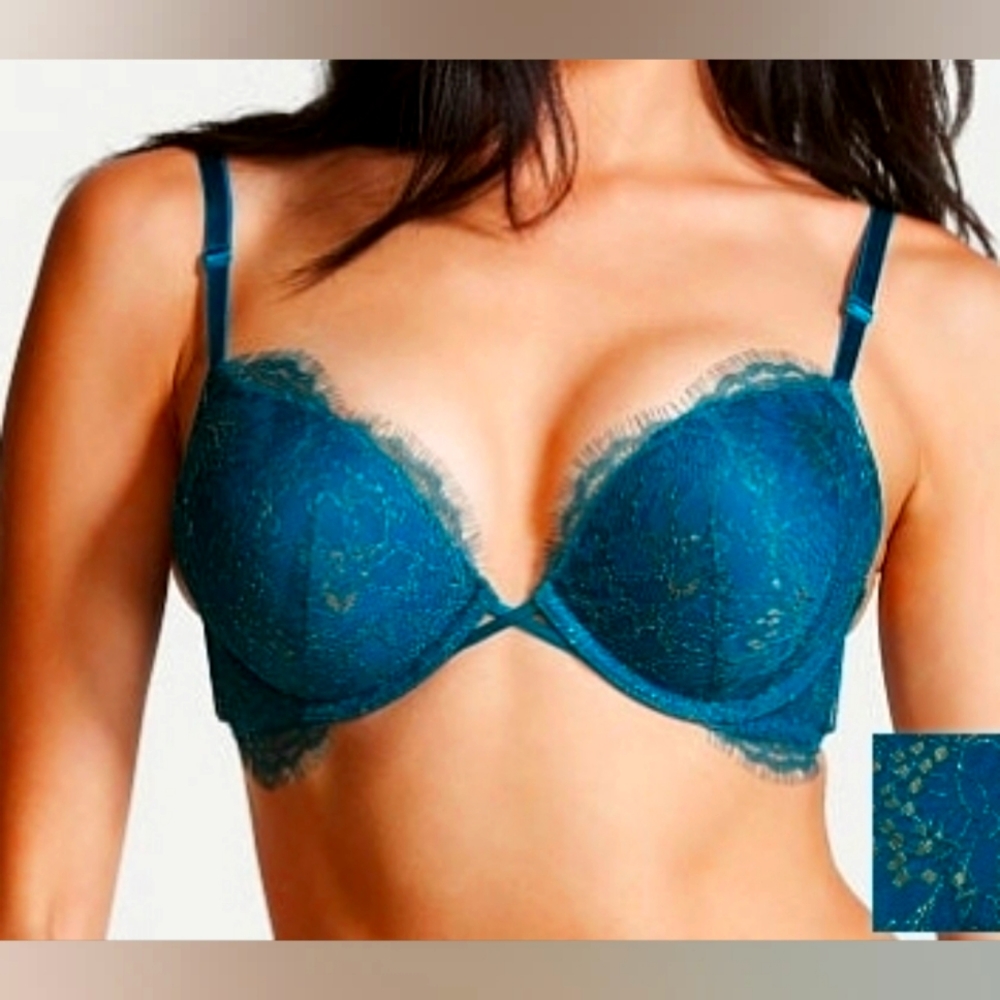 Bomshell by Victoria Secret shimmer Push-Up Bra 36B